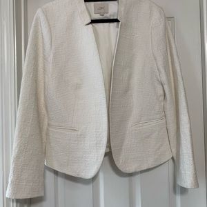 LOFT STAND UP COLLAR BLAZER